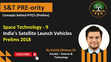 Sci & Tech | UPSC Prelims PYQ 2018 | Satellite Launch Vehicles | Kshitij Sir | #economybyamansoni