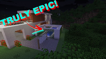 I ADDED THIS To THE MODERN HOUSE ! HBM Nuclear Tech Mod