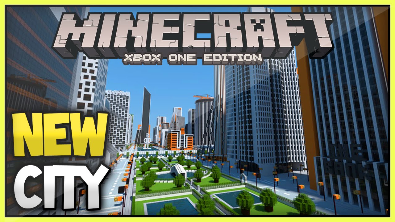 Minecraft Xbox New City Lets Build Series! - YouTube