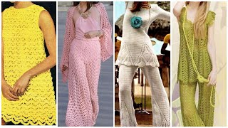 Crochet Pajama Suits/Midi Dresses and other for Ladies