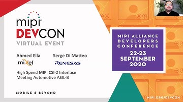 High Speed MIPI CSI-2 Interface Meeting Automotive ASIL-B