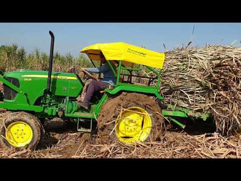 Video: Hvor mange hestekrefter er en John Deere 5105?