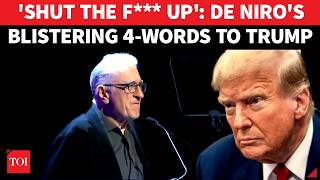 'Trump A Racist Tyrant': Robert De Niro Leads Frenzied Crowd In Rallying Cry Against Trump