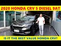 Is the 2020 Honda CRV S Diesel 9AT the BEST VALUE CR-V??