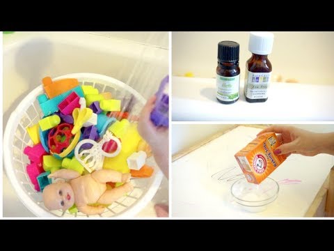 Как мыть и дезинфицировать игрушки| DIY Натуральные моющие средства | Удаление пятен