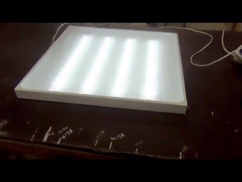 Тест LED Светильника ДВО 40-36