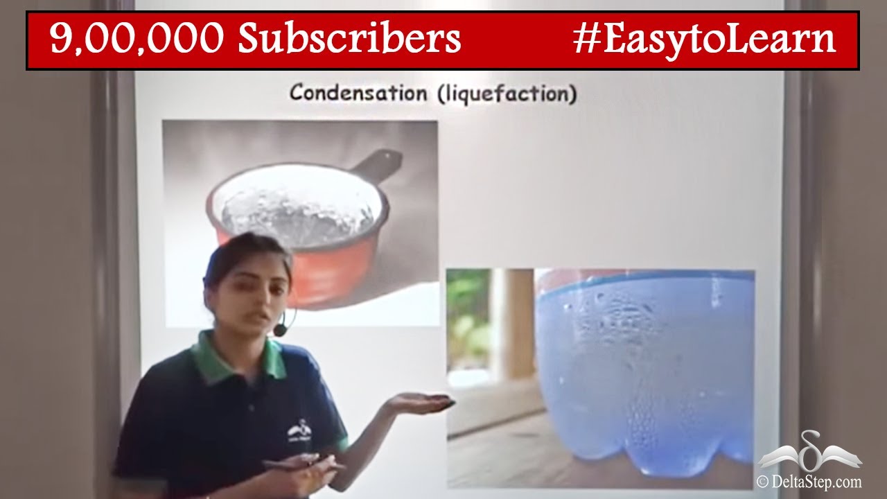 Boiling and Condensation | Heat Transfer | States of Matter | Class 6 ...