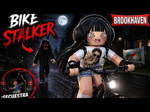BIKE STALKER//BROOKHAVEN//PART 1//#roblox #brookhaven #foryou #fypシ #viral @Zqueyzz