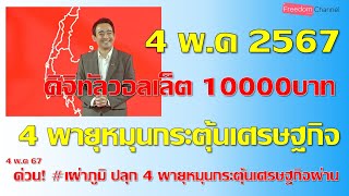 ปลุก4พายุหมุนกระตุ้นเศรษฐกิจ ผ่านดิจิทัลวอลเล็ต10000บาทจากคุณเผ่าภูมิล่าสุด