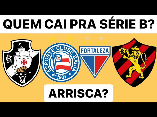 Veja os próximos jogos do Vasco, Sport, Bahia e Fortaleza