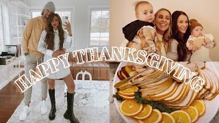 THANKSGIVING VLOG | food, friends, \& quality time