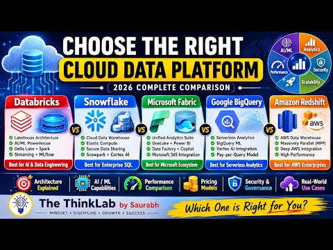 ☁️ Choosing the Right Cloud Data Platform in 2026