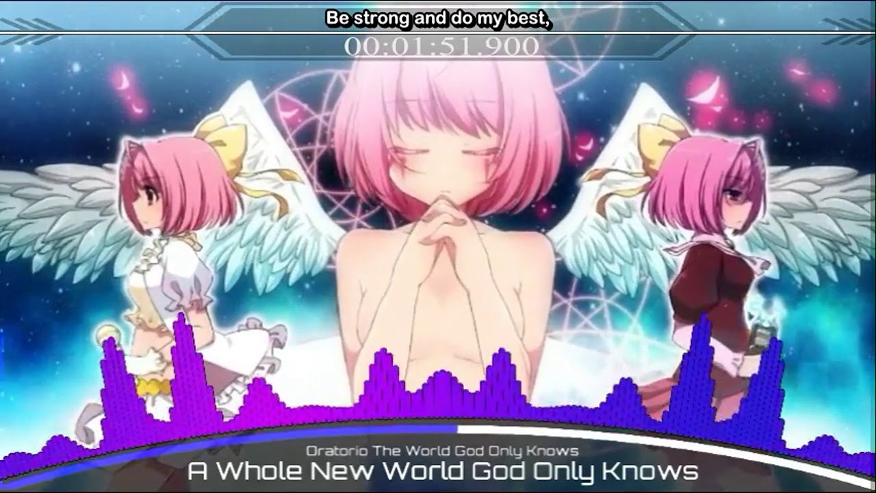 Nightcore Kami Nomi Zo Shiru Sekai A Whole New God Only Knows Full Lyric Youtube