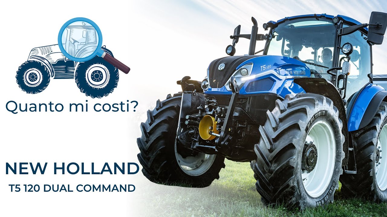 QUANTO mi COSTA il NEW HOLLAND T5 120 Dual Command?