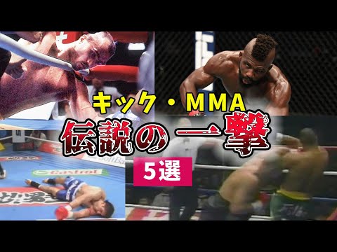 【格闘技】伝説の一撃が凄すぎる【5選】瞬○！大逆転！