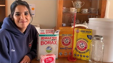 Homemade laundry detergent- Make it make