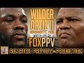 Deontay Wilder vs Luis Ortiz II - Rematch Preview & Prediction