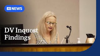 NT coroner calls domestic violence in the territory a 'national shame' | ABC NEWS