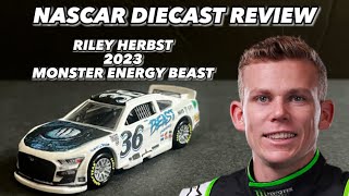 Riley Herbst 2023 Monster Energy Beast Unleashed Nascar 1:64 Scale // Nascar Diecast Review Ep. 11