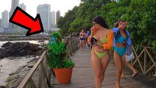 BUSHMAN PRANK👻 SCARYING BEAUTIFUL GIRLS ON BALNEÁRIO CAMBORIÚ BEACH😂 THE BEST SCARES OF THE YEAR!