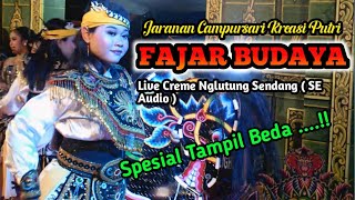 SOLAH E SRIKANDI JARANAN SENTEREWE CAMPURSARI || FAJAR BUDAYA (SE Audio Live Nglutung Sendang )