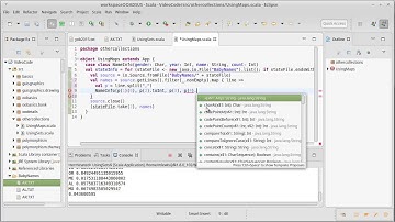 Using Maps (in Scala)