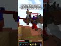 POV: Sweaty Tryhard VS Noobs #minecraft #bedwars #shorts