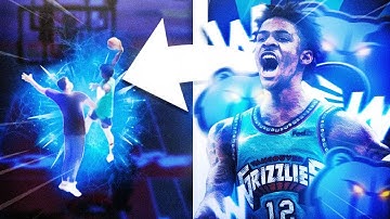 99 OVR JA MORANT BUILD takes over THE PARK in NBA 2K20 - 99 SPEEDBOOSTING SLASHER DEMIGOD BUILD!