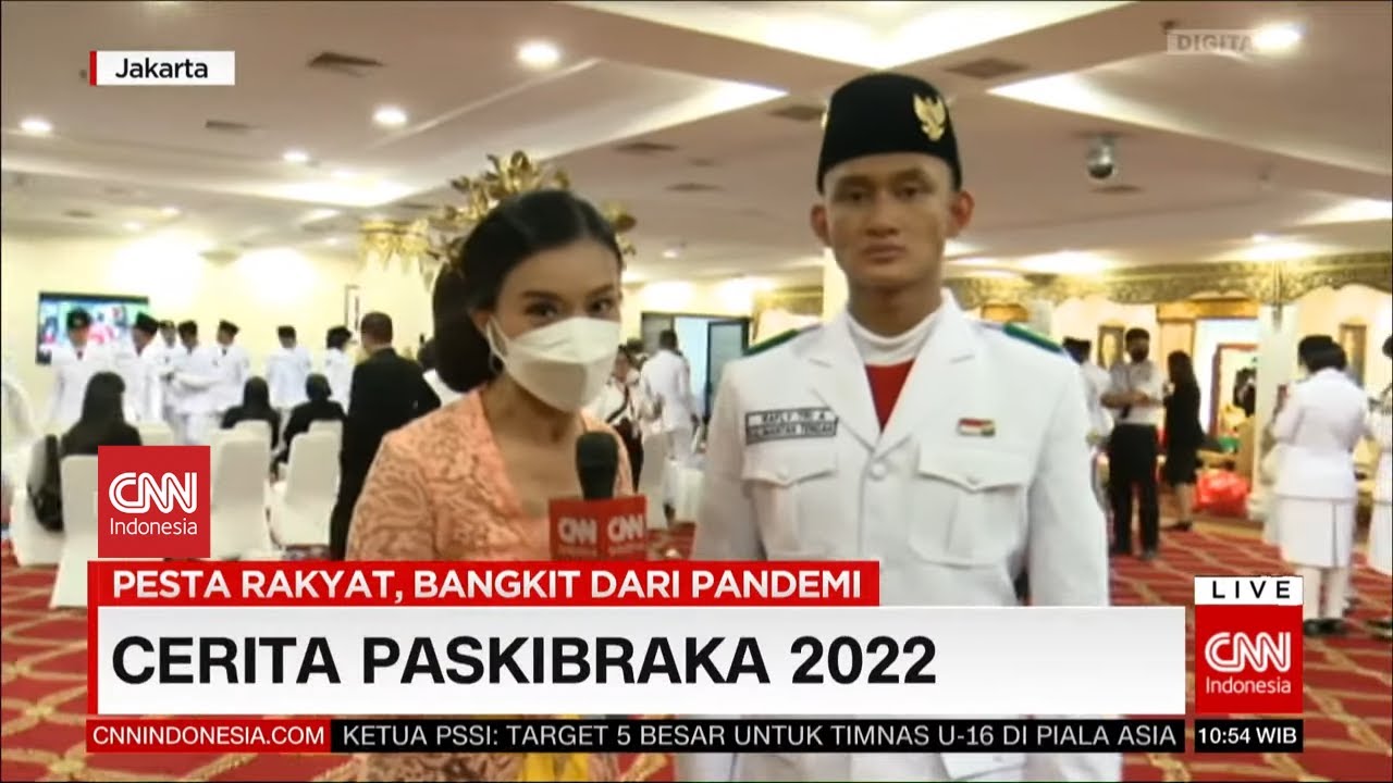 Cerita Pasukan Pengibar Bendera Pusaka 2022
