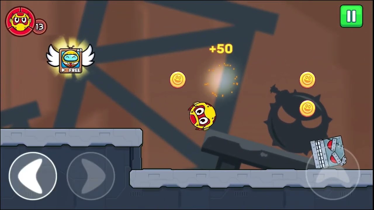 Roller Ball 6 Android & ios Mobile Game Red Ball Level 102-103