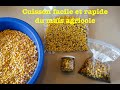 Cuisson Facile Et Rapide Du Maïs Agricole