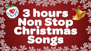 POPULAR CHRISTMAS SONGS 3 HOURS NON STOP - MERRY CHRISTMAS