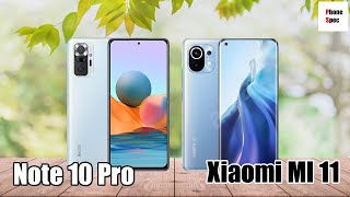Xiaomi MI 11 vs Redmi Note 10 Pro