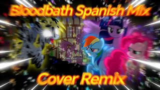 FNF|BLOODBATH Spanish Mix V2|Cover Remix