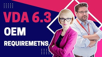 VDA 6.3 - OEM requirements