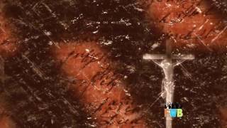 Free Religious Symbols Background Crucifix and Script