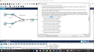 Celebrity PRACTICAL TASK 2 packet tracer -  subnet am IPV4 network Profile