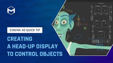 #C4DQuickTip 212: Creating a Head-Up Display to Control Objects in Cinema 4D