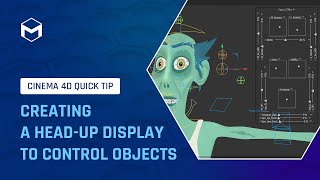 #C4DQuickTip 212: Creating a Head-Up Display to Control Objects in Cinema 4D