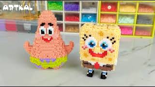 Artkal Fuse Beads 3D SpongeBob Series Pattern