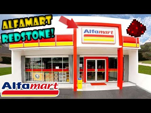 SERIUSAN??? BIKIN ALFAMART MASA DEPAN SERBA OTOMATIS DI DUNIA! - FUNNY MINECRAFT