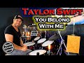 Taylor Swift - You Belong To Me - Drum Tutorial Lesson