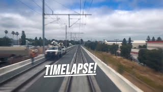 [HD] 2023 FULL CalTrain Cab Ride TIME LAPSE!!