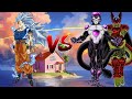 Goku Vs Frieza &amp; Cell Max | Who is Stronger 🤔 (All Form) #viralvideo #dragonball