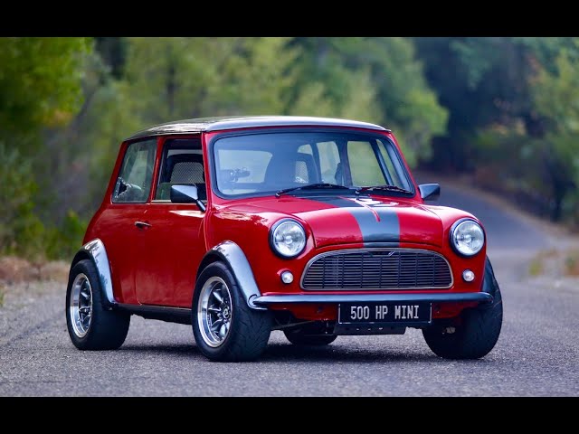 500HP: Mid-Engined 1975 Austin Mini Custom