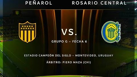 Peñarol vs Rosario Central - Libertadores 2024 -Jornada 6 - Encuentro Completo