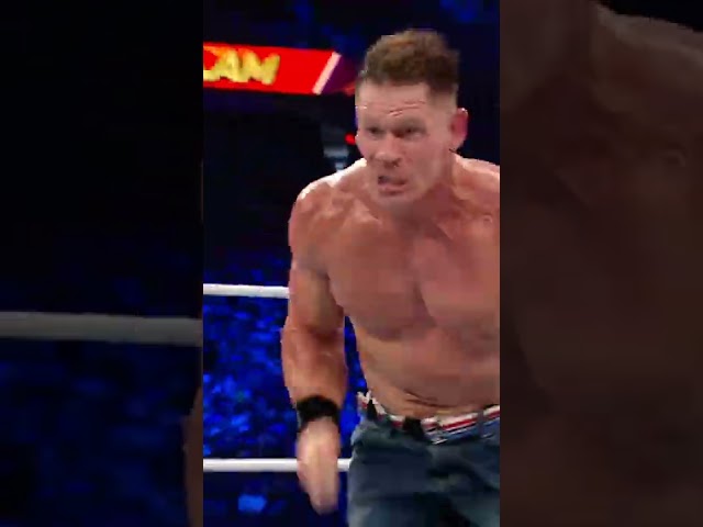 John Cena was playing with fire imitating Reigns! #Short class=