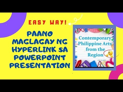 Video: Paano Maglagay Ng Hyperlink