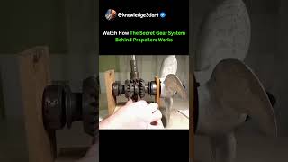 Watch How The Secret Gear System Behind Propellers Works