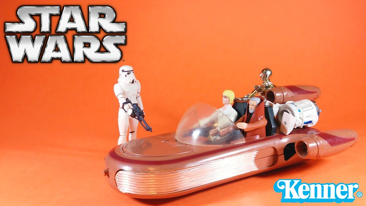 KENNER STAR WARS LAND SPEEDER REVIEW (eng) YouTube